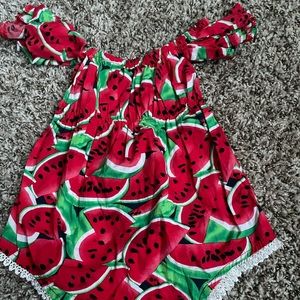 Watermelon Romper
